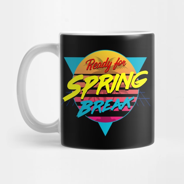 Rad Spring Break Retro 80's Beach Neon Summer Vacation Meme by BoggsNicolas